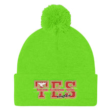 Load image into Gallery viewer, Thalberg Elementary School Pom Pom Knit Cap