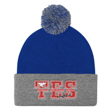 Load image into Gallery viewer, Thalberg Elementary School Pom Pom Knit Cap