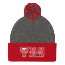 Load image into Gallery viewer, Thalberg Elementary School Pom Pom Knit Cap